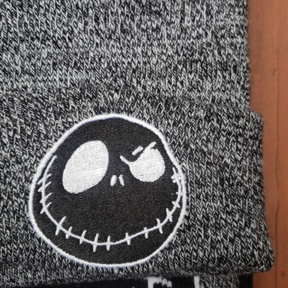 NWT Disney The Nightmare Before Christmas JACK Hat and Scarf Set